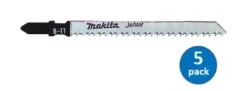 MAKITA Sticksågblad B-11 Trä 73mm 9TPI| Sticksågblad