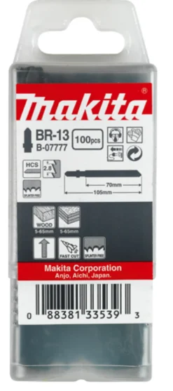 MAKITA Sticksågblad Trä 105mm 100-pack| Sticksågblad