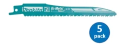 MAKITA Tigersågblad Metall 152 x 0,9mm 7-18TPI| Tigersågblad