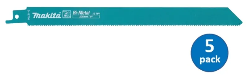 MAKITA Tigersågblad Metall 225 x 0,9mm 14TPI| Tigersågblad