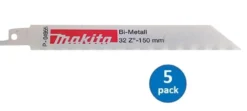 MAKITA Tigersågblad Trä/metall 150mm 32TPI| Tigersågblad