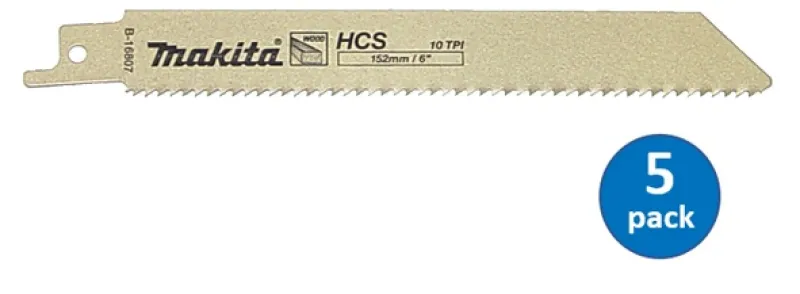 MAKITA Tigersågblad Trä 152mm 10TPI| Tigersågblad