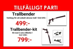 P-Invent Trallbender kit| Monteringsverktyg