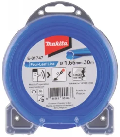 MAKITA Trimmertråd fyrklöver 1,65mm, 30 meter| Röjsågar- Trimmer Tillbehör