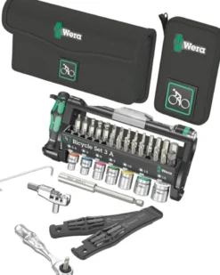 WERA Bicycle Set 3 A, 38-delar| Bits Och Bitssatser|Skruvmejslar