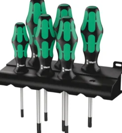 WERA Skruvmejselsats 367 Torx 6-delar| Skruvmejslar
